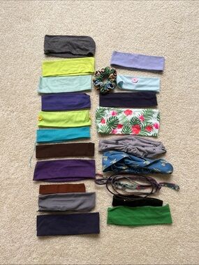 Women’s Stretch Headbands Set - Multicolor 20+